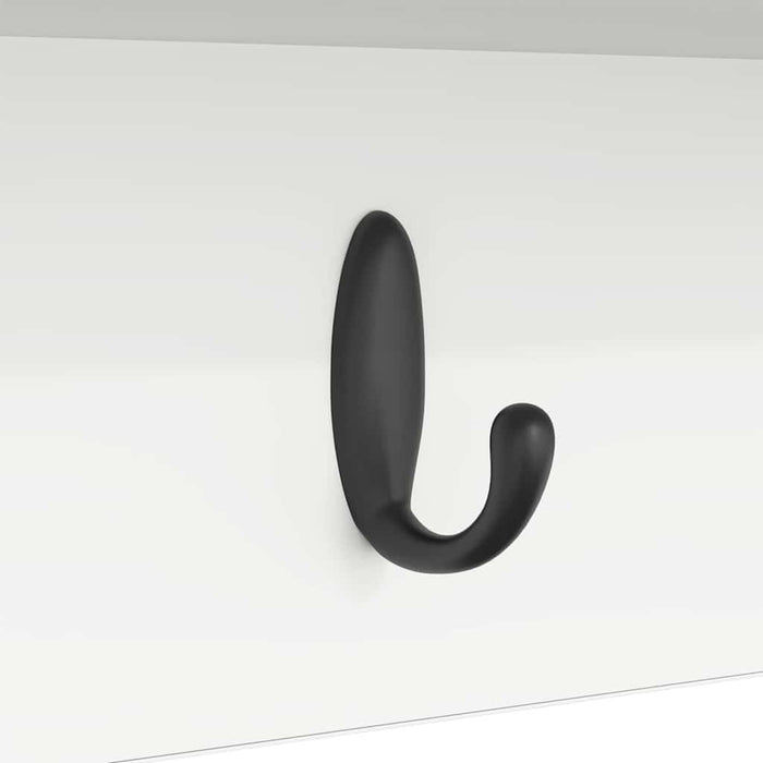 Răcător de paltoane montat pe perete Alb 50 x 16 x 26 cm - WALTI WALTI