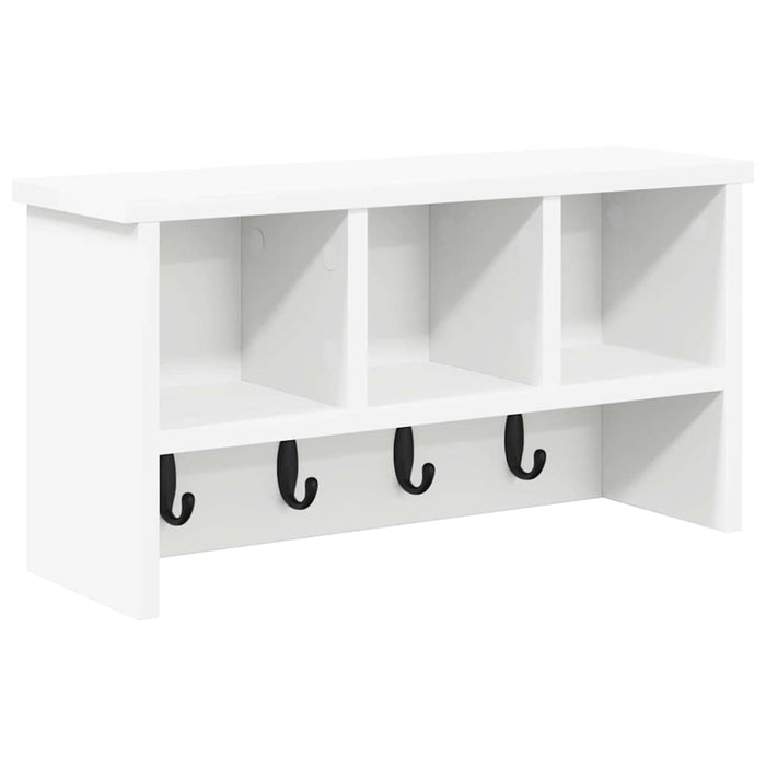 Răcător de paltoane montat pe perete Alb 50 x 16 x 26 cm - WALTI WALTI