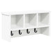 Răcător de paltoane montat pe perete Alb 50 x 16 x 26 cm - WALTI WALTI