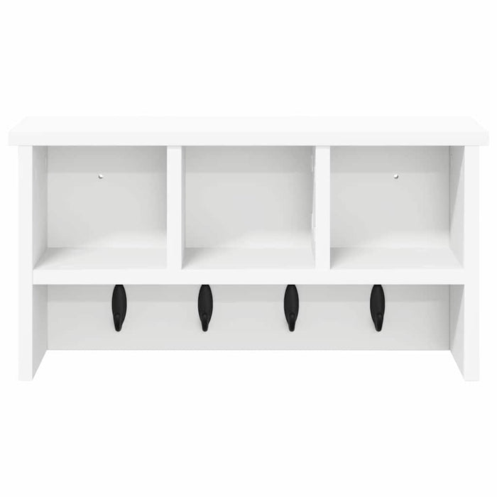Răcător de paltoane montat pe perete Alb 50 x 16 x 26 cm - WALTI WALTI