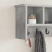 Răcător de paltoane montat pe perete Gri beton 50 x 16 x 26 cm - WALTI WALTI