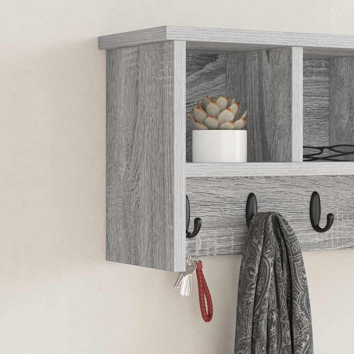 Răcător de paltoane montat pe perete sonoma gri 50 x 16 x 26 cm - WALTI WALTI