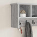 Răcător de paltoane montat pe perete sonoma gri 50 x 16 x 26 cm - WALTI WALTI