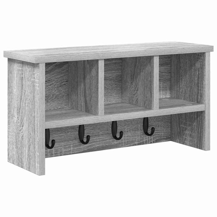 Răcător de paltoane montat pe perete sonoma gri 50 x 16 x 26 cm - WALTI WALTI