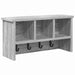 Răcător de paltoane montat pe perete sonoma gri 50 x 16 x 26 cm - WALTI WALTI
