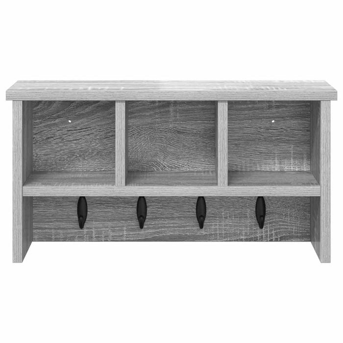 Răcător de paltoane montat pe perete sonoma gri 50 x 16 x 26 cm - WALTI WALTI