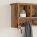 Răcător de paltoane montat pe perete Lemn vechi 50 x 16 x 26 cm - WALTI WALTI