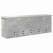 Răcător de paltoane montat pe perete Gri beton 75 x 16 x 26 cm - WALTI WALTI