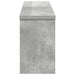 Răcător de paltoane montat pe perete Gri beton 75 x 16 x 26 cm - WALTI WALTI