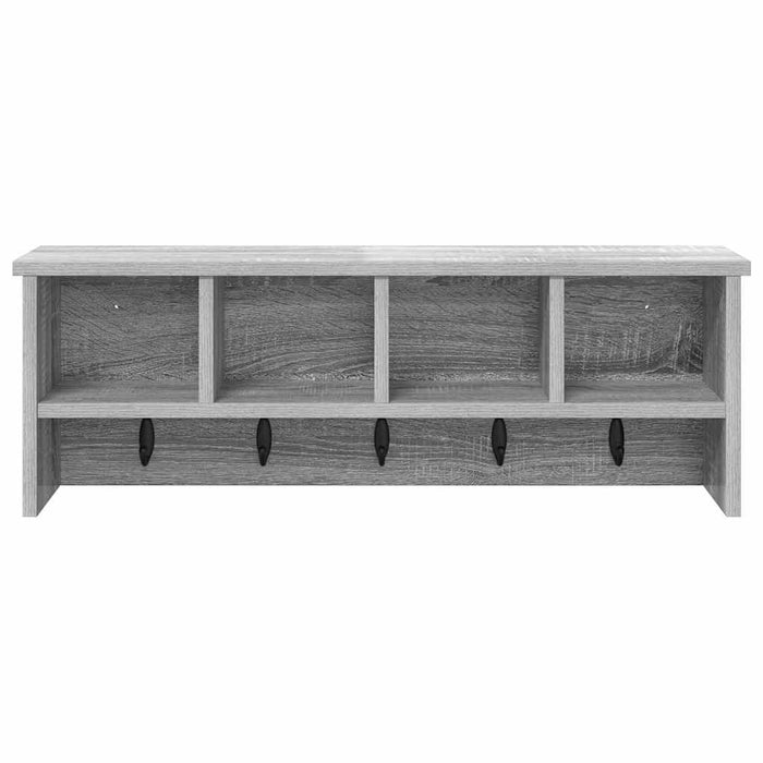 Răcător de paltoane montat pe perete sonoma gri 75 x 16 x 26 cm - WALTI WALTI