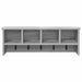 Răcător de paltoane montat pe perete sonoma gri 75 x 16 x 26 cm - WALTI WALTI
