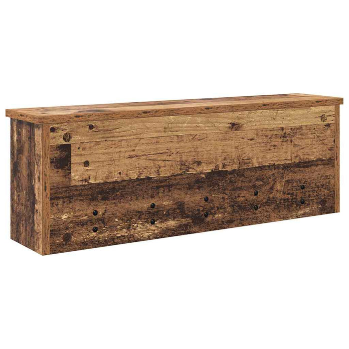 Răcător de paltoane montat pe perete Lemn vechi 75 x 16 x 26 cm - WALTI WALTI