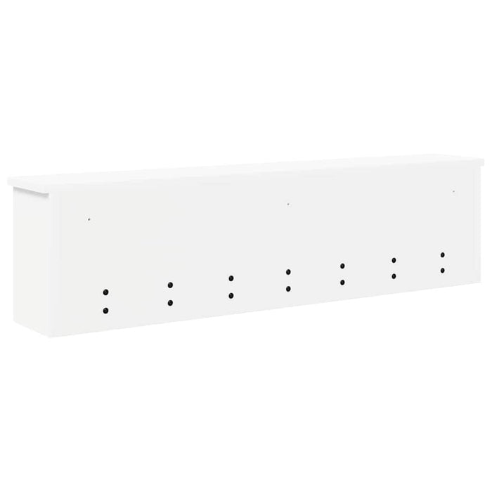 Răcător de paltoane montat pe perete Alb 100 x 16 x 26 cm - WALTI WALTI