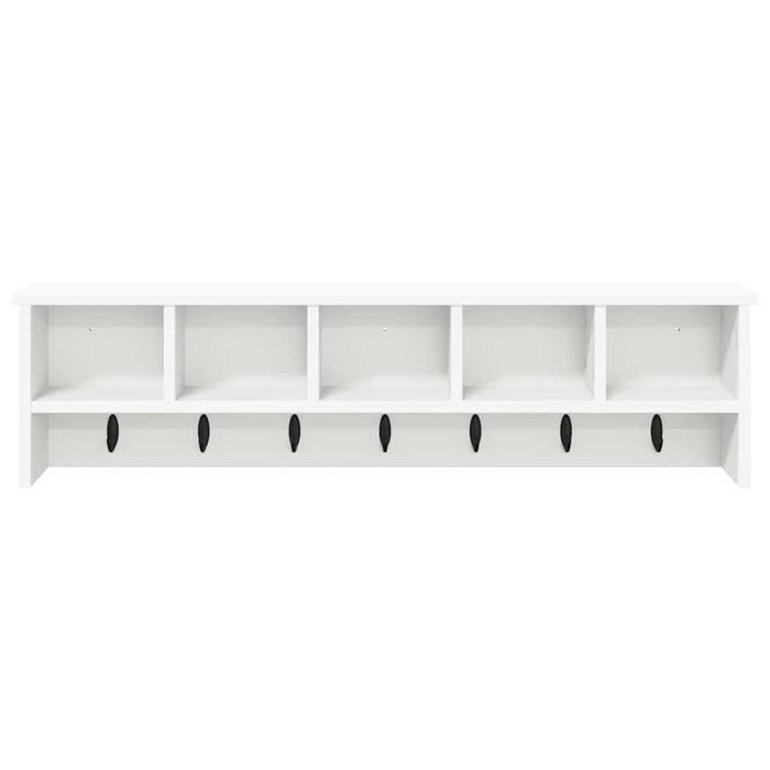 Răcător de paltoane montat pe perete Alb 100 x 16 x 26 cm - WALTI WALTI