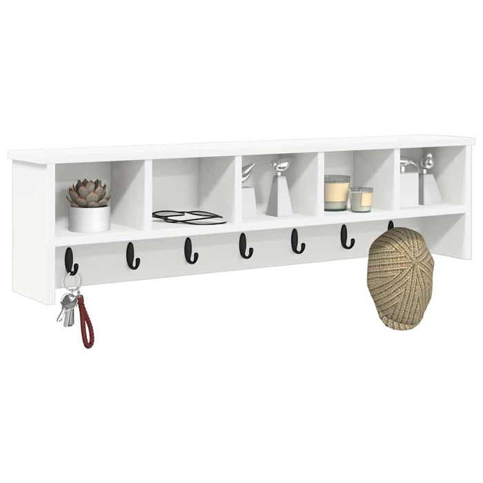 Răcător de paltoane montat pe perete Alb 100 x 16 x 26 cm - WALTI WALTI