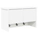 Răcător de paltoane montat pe perete cu ușă Alb 50 x 20 x 30 cm - WALTI WALTI