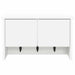 Răcător de paltoane montat pe perete cu ușă Alb 50 x 20 x 30 cm - WALTI WALTI