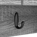 Răcător de paltoane montat pe perete Gri Sonoma 50 x 20 x 30 cm - WALTI WALTI