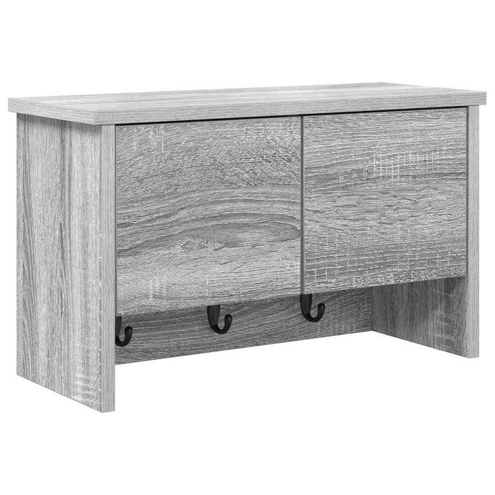 Răcător de paltoane montat pe perete Gri Sonoma 50 x 20 x 30 cm - WALTI WALTI