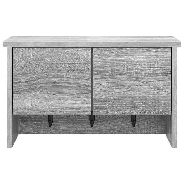 Răcător de paltoane montat pe perete Gri Sonoma 50 x 20 x 30 cm - WALTI WALTI