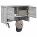 Răcător de paltoane montat pe perete Gri Sonoma 50 x 20 x 30 cm - WALTI WALTI