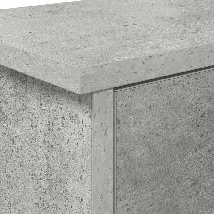 Răcător de paltoane montat pe perete cu raft Gri din beton - WALTI WALTI