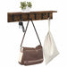 Răcător de paltoane montat pe perete Pe perete Stejar fumuriu - WALTI WALTI