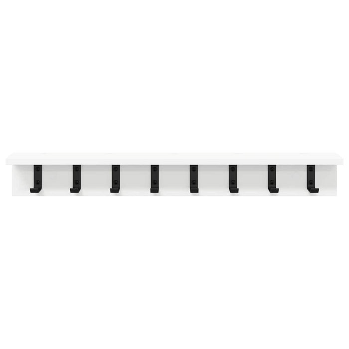 Răcător de paltoane montat pe perete Alb 80 x 10,5 x 10,5 cm - WALTI WALTI