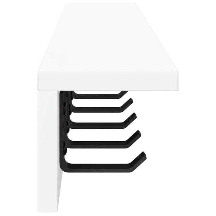 Răcător de paltoane montat pe perete Alb 80 x 10,5 x 10,5 cm - WALTI WALTI