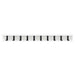Răcător de paltoane montat pe perete Alb 100 x 10,5 x 10,5 cm - WALTI WALTI
