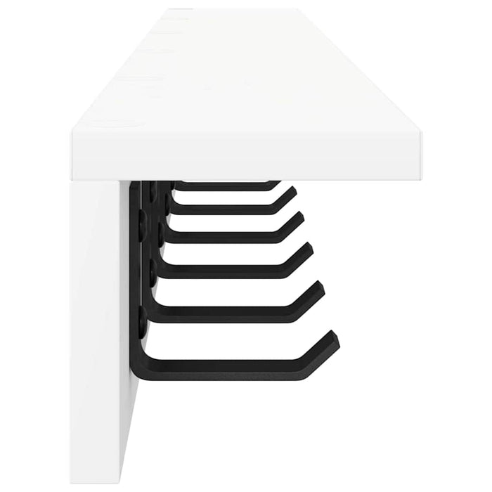 Răcător de paltoane montat pe perete Alb 100 x 10,5 x 10,5 cm - WALTI WALTI