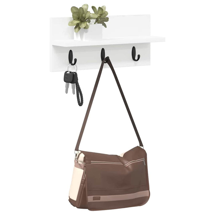 Răcător de paltoane montat pe perete Alb 40 x 10,5 x 18 cm - WALTI WALTI