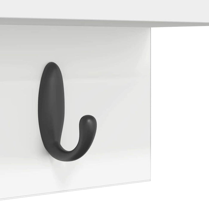 Răcător de paltoane montat pe perete Alb 60 x 10,5 x 18 cm - WALTI WALTI