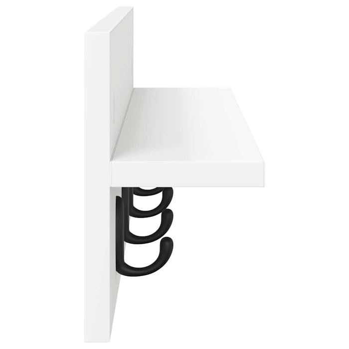 Răcător de paltoane montat pe perete Alb 60 x 10,5 x 18 cm - WALTI WALTI