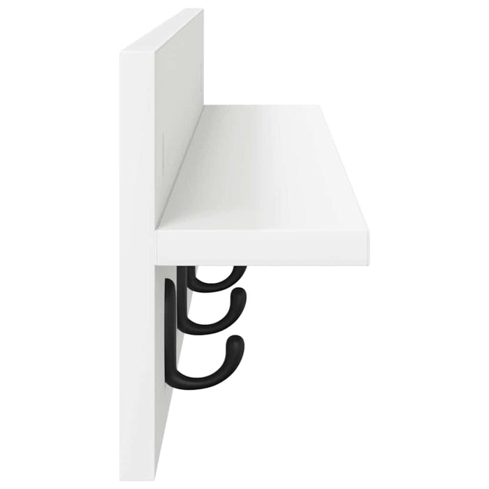 Răcător de paltoane montat pe perete Alb 80 x 10,5 x 18 cm - WALTI WALTI