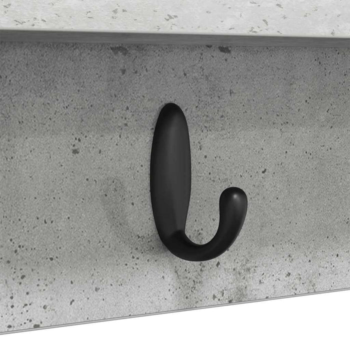 Răcător de paltoane montat pe perete Pe perete Gri din beton - WALTI WALTI
