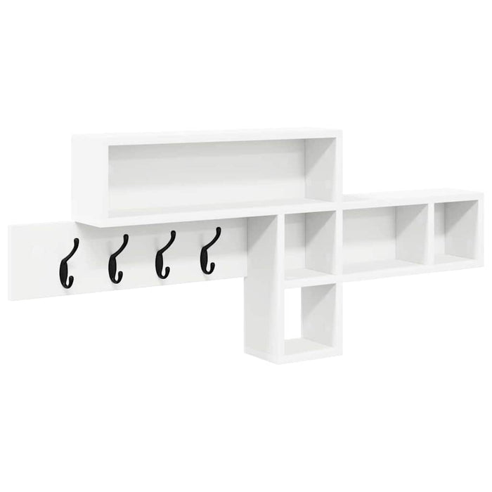 Răcător de paltoane montat pe perete Alb 100 x 12 x 43,5 cm - WALTI WALTI