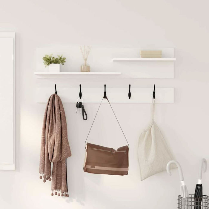 Răcător de paltoane montat pe perete Alb 90 x 15 x 36 cm - WALTI WALTI