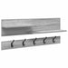 Răcător de paltoane montat pe perete Gri Sonoma 90 x 15 x 36 cm - WALTI WALTI