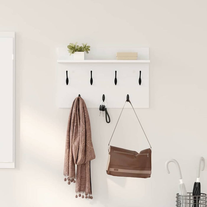 Răcător de paltoane montat pe perete Alb 60 x 40 x 12 cm - WALTI WALTI