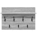 Răcător de paltoane montat pe perete Gri Sonoma 60 x 40 x 12 cm - WALTI WALTI