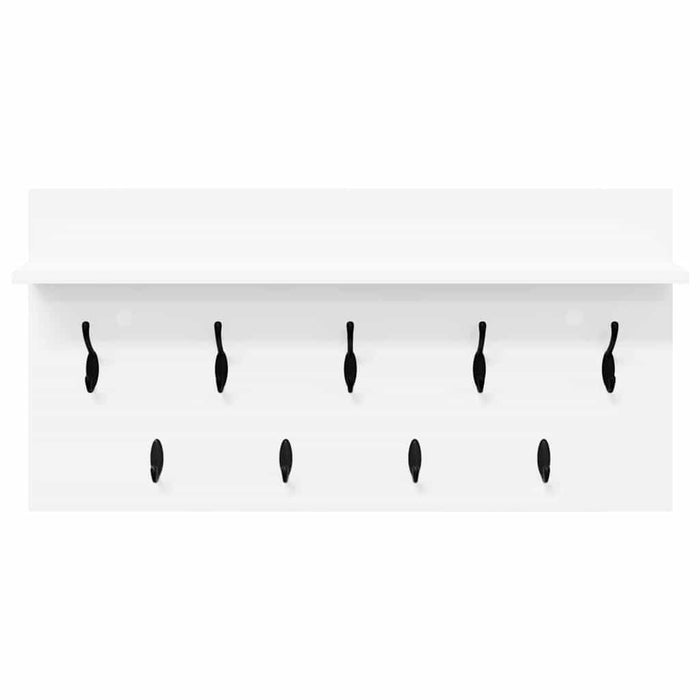 Răcător de paltoane montat pe perete Alb 80 x 40 x 12 cm - WALTI WALTI
