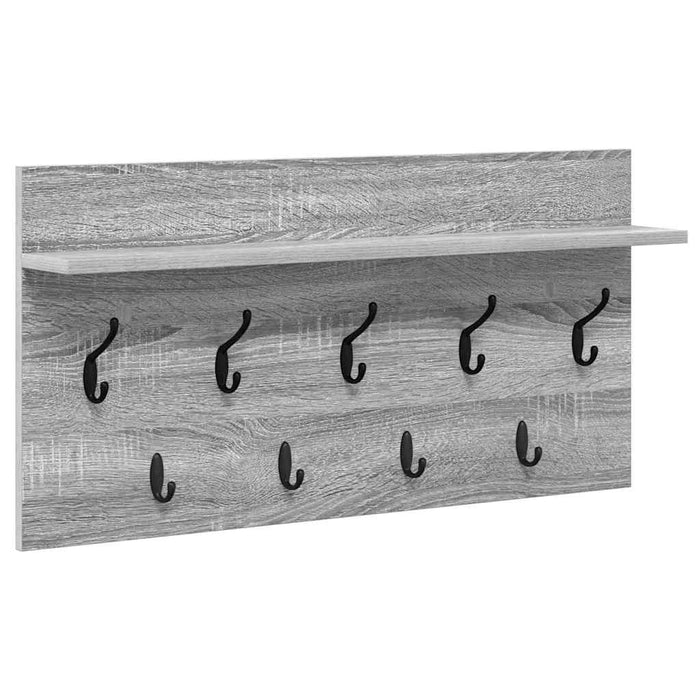 Răcător de paltoane montat pe perete Gri Sonoma 80 x 40 x 12 cm WALTI