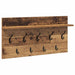 Răcător de paltoane montat pe perete Lemn vechi 80 x 40 x 12 cm - WALTI WALTI