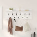 Răcător de paltoane montat pe perete Alb 100 x 40 x 12 cm - WALTI WALTI