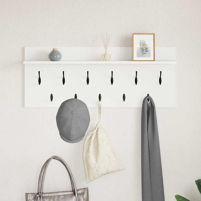 Răcător de paltoane montat pe perete Alb 100 x 40 x 12 cm - WALTI WALTI