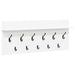 Răcător de paltoane montat pe perete Alb 100 x 40 x 12 cm - WALTI WALTI