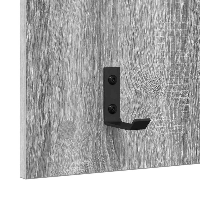 Răcător de paltoane montat pe perete Gri Sonoma 40 x 10 x 90 cm - WALTI WALTI