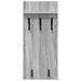 Răcător de paltoane montat pe perete Gri Sonoma 40 x 10 x 90 cm - WALTI WALTI