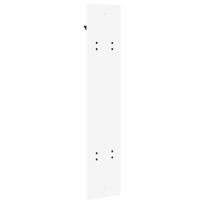 Răcător de paltoane montat pe perete Alb 20 x 1,5 x 100 cm - WALTI WALTI